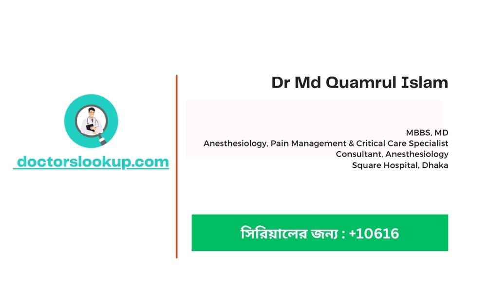 Dr Md Quamrul Islam