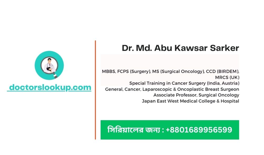 Dr. Md. Abu Kawsar Sarker