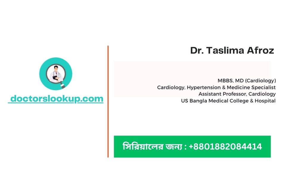 Dr. Taslima Afroz