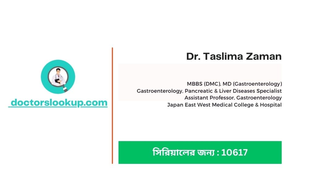 Dr. Taslima Zaman