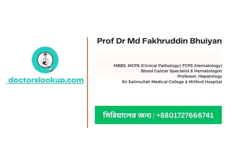 Prof Dr Md Fakhruddin Bhuiyan