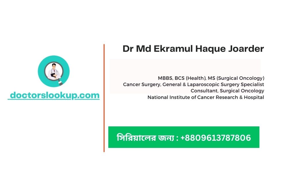 Dr Md Ekramul Haque Joarder